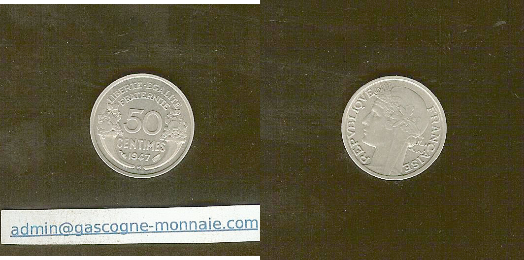 50 centimes Morlon 1947B BU